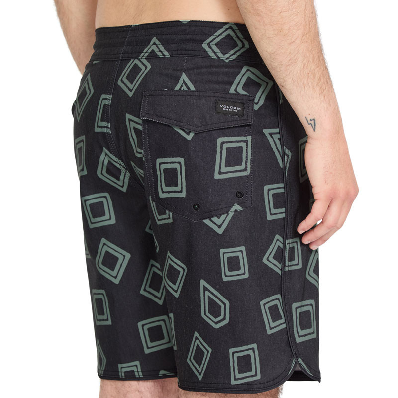 Bañador Volcom: Contact Scallop Stoney 19 (Black)