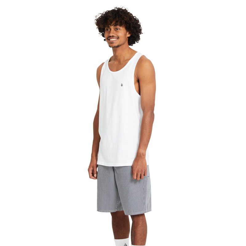 Camiseta Volcom: Stone Blanks Bsc Tt (White)