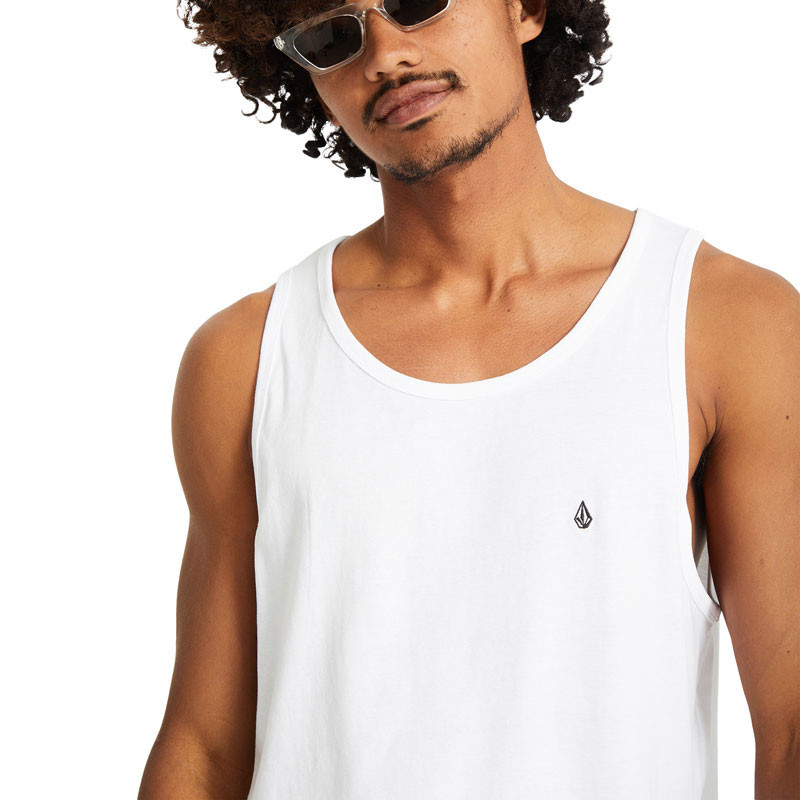 Camiseta Volcom: Stone Blanks Bsc Tt (White)