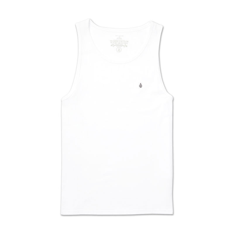 Camiseta Volcom: Stone Blanks Bsc Tt (White)