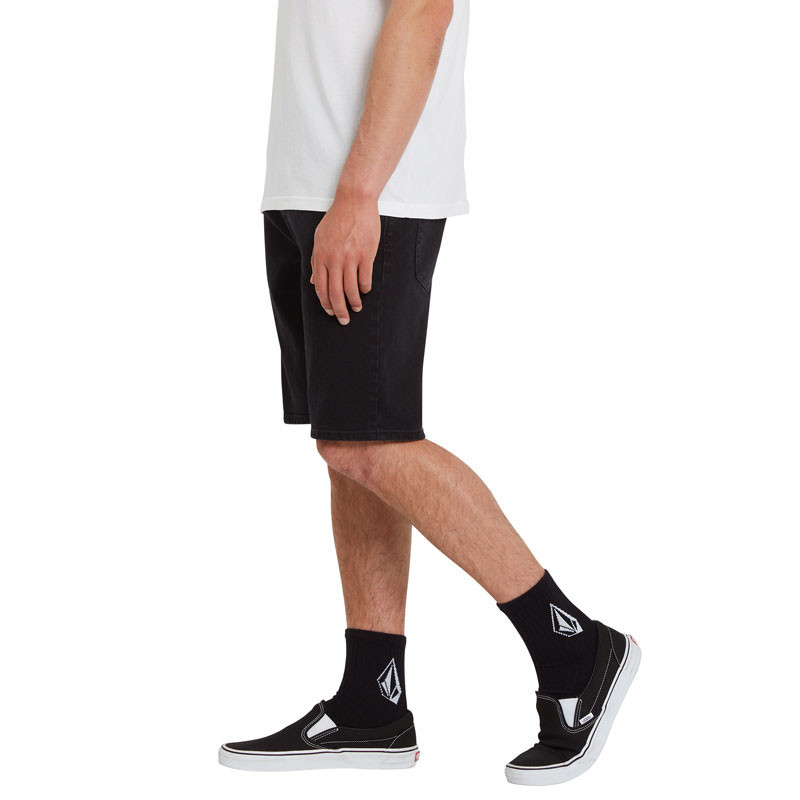 Bermuda Volcom: Solver Denim Short (Black Out)