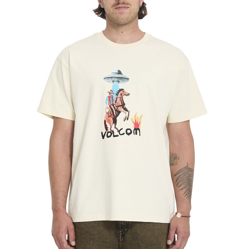 Camiseta Volcom: Fa Mickey Mason 1 Sst (Dirty White)