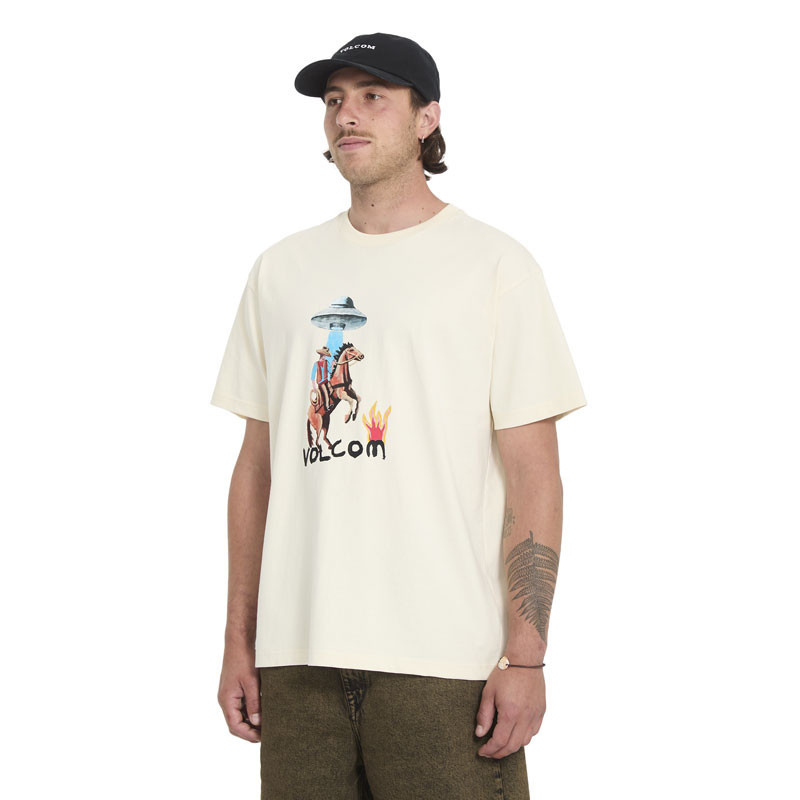 Camiseta Volcom: Fa Mickey Mason 1 Sst (Dirty White)