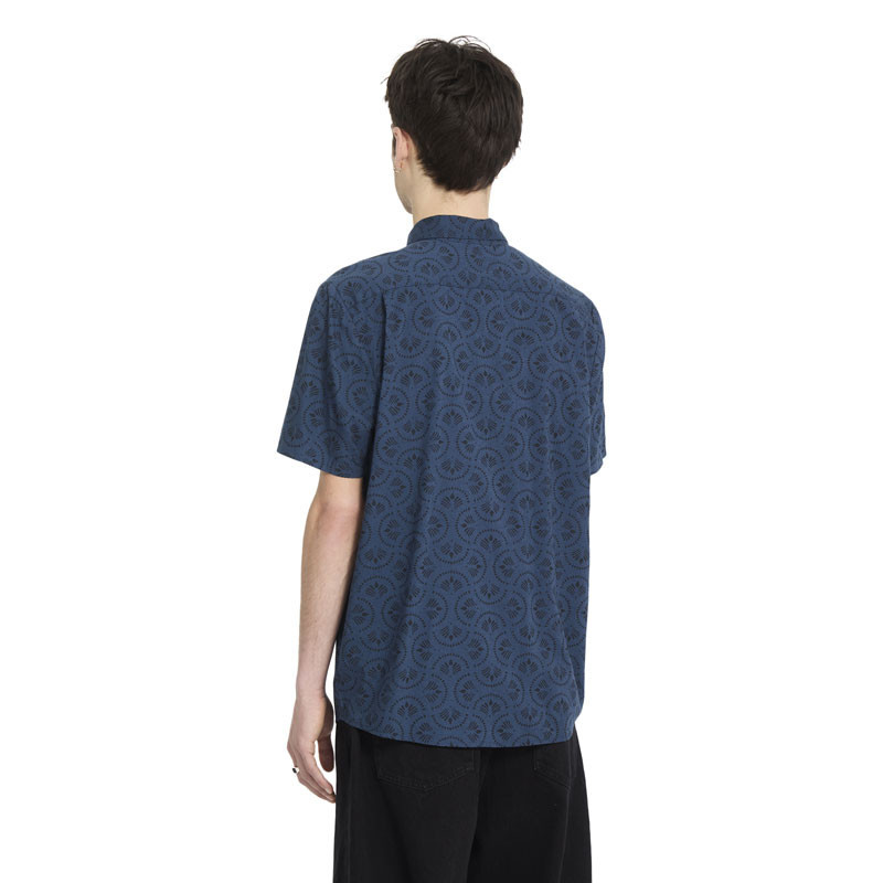 Camisa Volcom: Scaler Stone Woven SS (Midnight Blue)