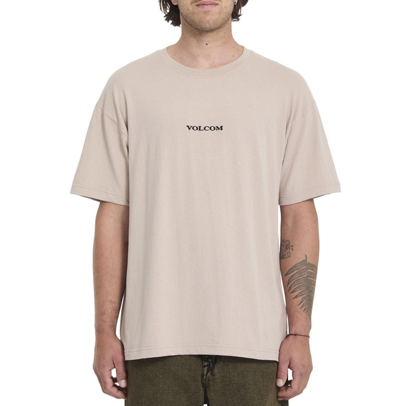 Camiseta Volcom: Volcom Stone Lse Sst (Bark Brown)