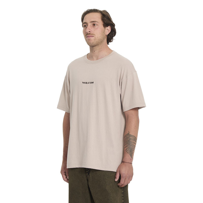 Camiseta Volcom: Volcom Stone Lse Sst (Bark Brown)