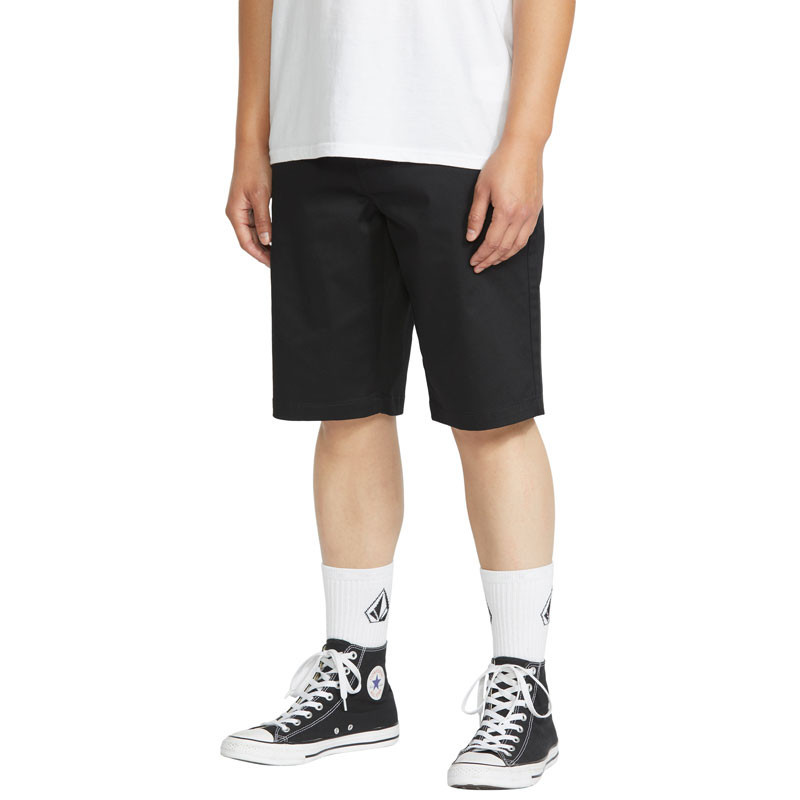 Bermuda Volcom: Frckn Mdn Strch Sht 21 (Black)