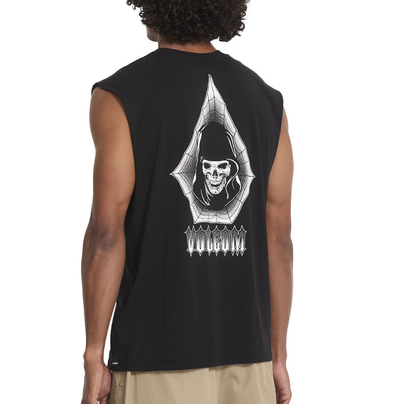 Camiseta Volcom: Gamma Doom Slvls (Black)