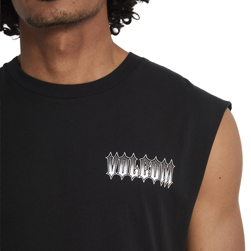 Camiseta Volcom: Gamma Doom Slvls (Black)