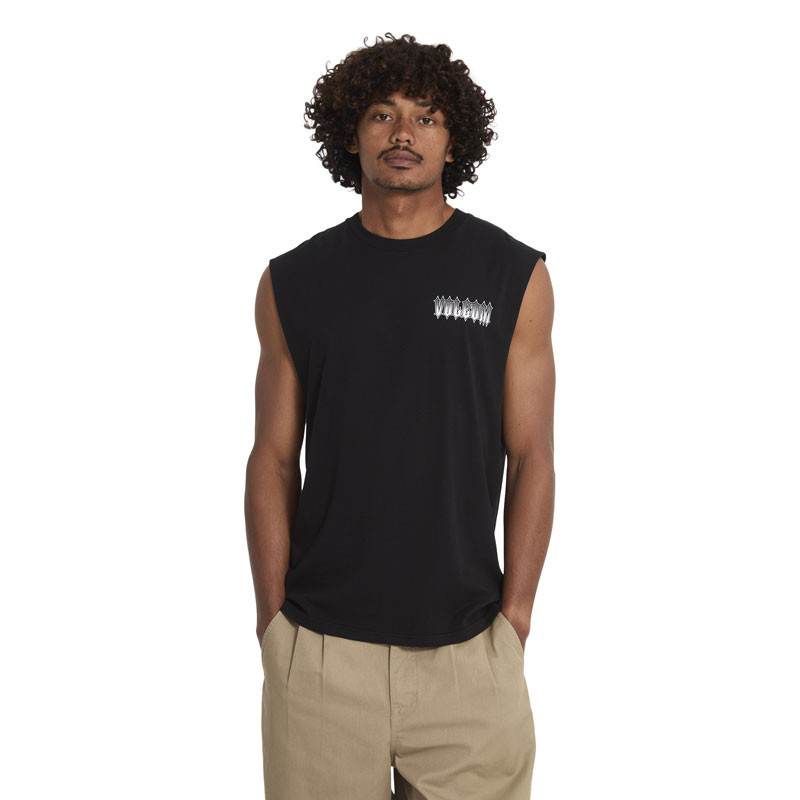 Camiseta Volcom: Gamma Doom Slvls (Black)