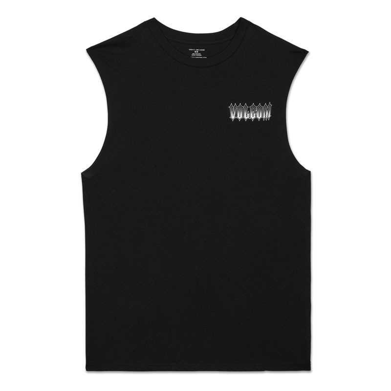 Camiseta Volcom: Gamma Doom Slvls (Black)