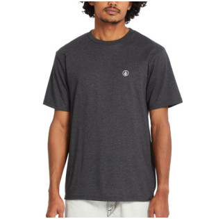 Camiseta Volcom: Circle Blanks Hth Sst (Heather Black)