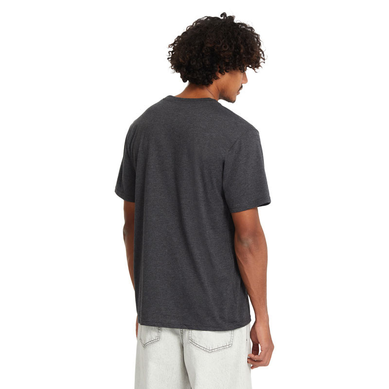 Camiseta Volcom: Circle Blanks Hth Sst (Heather Black)