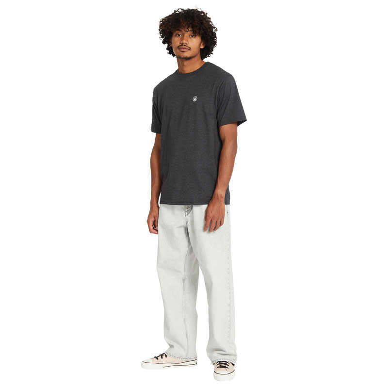 Camiseta Volcom: Circle Blanks Hth Sst (Heather Black)