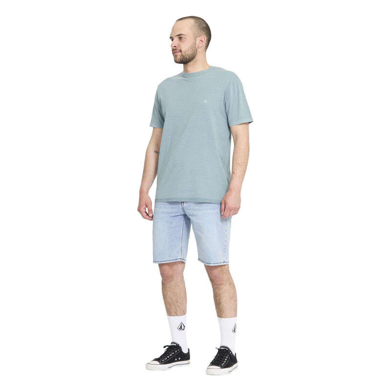 Bermuda Volcom: Solver Denim Short (Worn Light Blue)