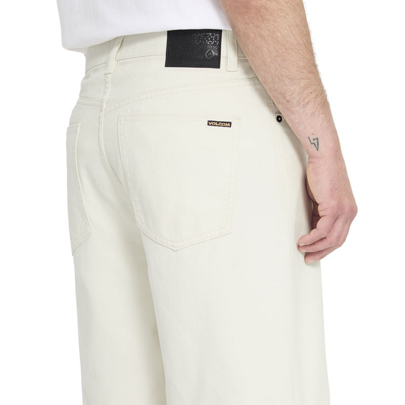 Bermuda Volcom: Billow Denim Short 22 (Dirty White)