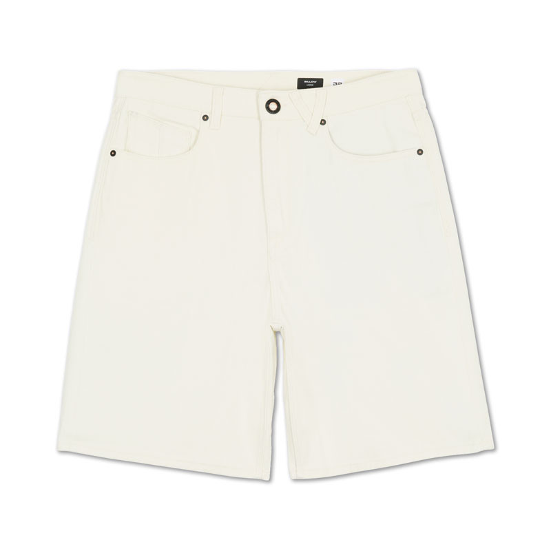 Bermuda Volcom: Billow Denim Short 22 (Dirty White)