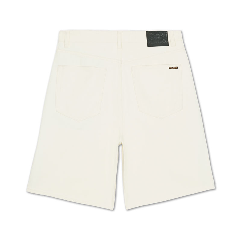 Bermuda Volcom: Billow Denim Short 22 (Dirty White)