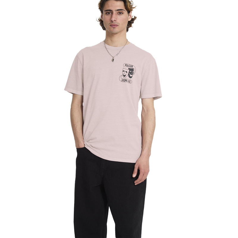 Camiseta Volcom: Comedie Pw Sst (Bark Brown)