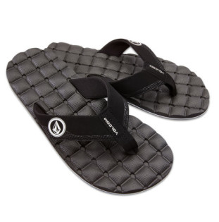 Chanclas Volcom: Recliner (Black White)