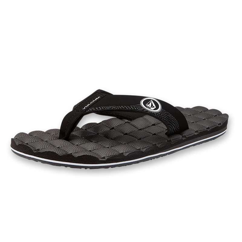 Chanclas Volcom: Recliner (Black White)