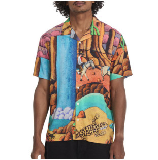 Camisa Volcom: Fa Mickey Mason SS (Multi)