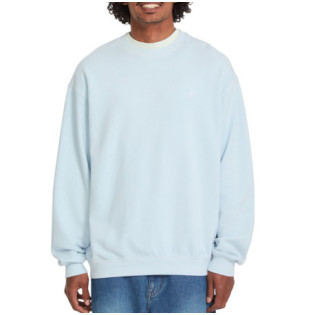 Sudadera Volcom: Single Stone Tw Crew (Light Blue Acid)