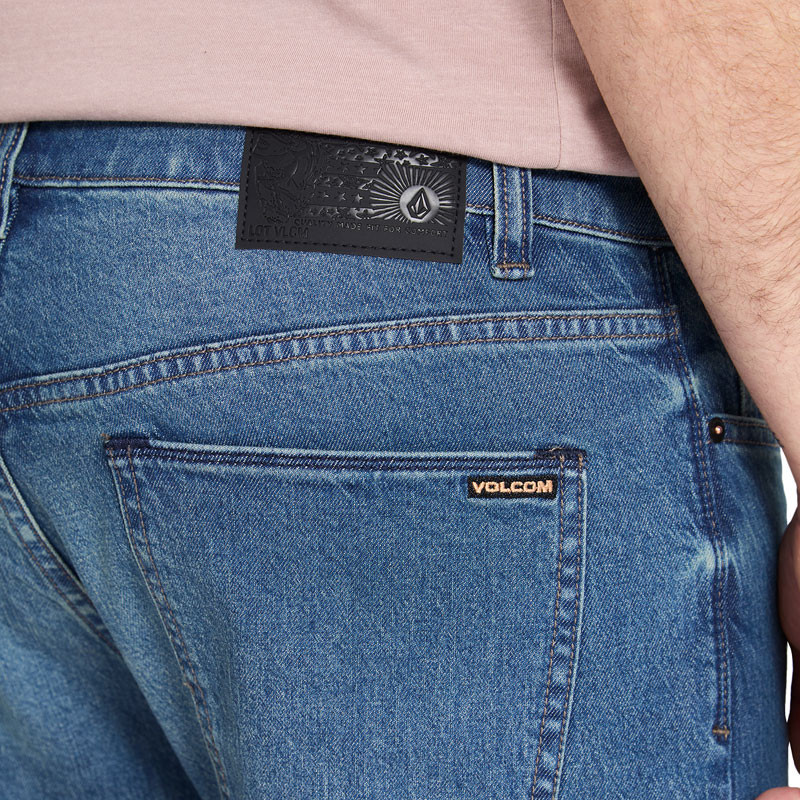 Pantalón Volcom: Kinkade Denim (Park Blue)