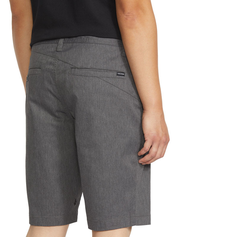 Bermuda Volcom: Frckn Mdn Strch Sht 21 (Charcoal Heather)