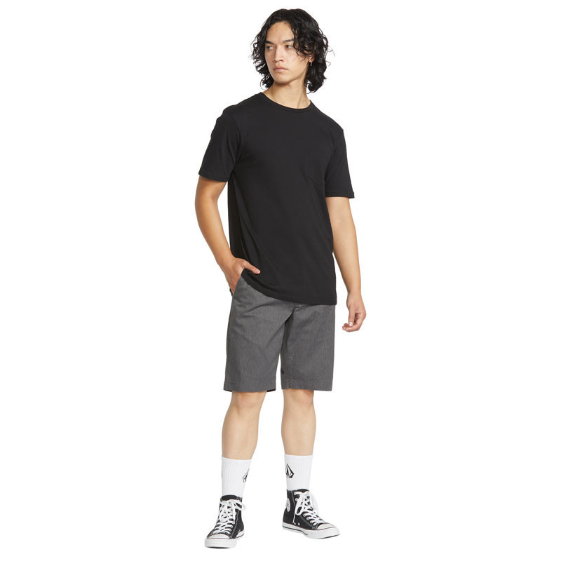 Bermuda Volcom: Frckn Mdn Strch Sht 21 (Charcoal Heather)