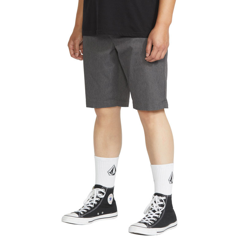 Bermuda Volcom: Frckn Mdn Strch Sht 21 (Charcoal Heather)