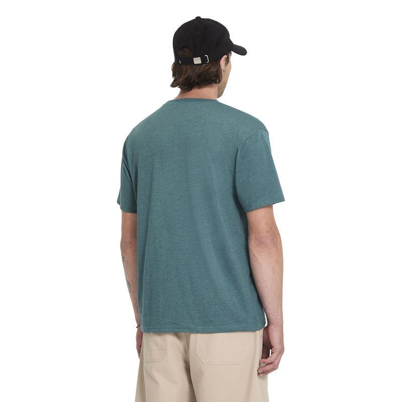 Camiseta Volcom: Circle Blanks Hth Sst (Rifle Green)