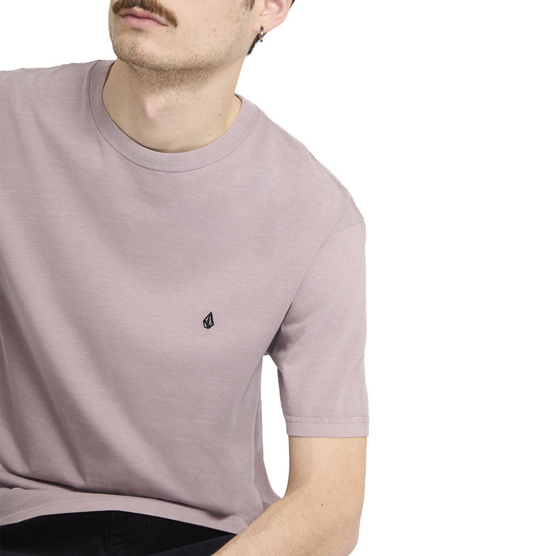 Camiseta Volcom: Solid Stone Emb Sst (Bark Brown)