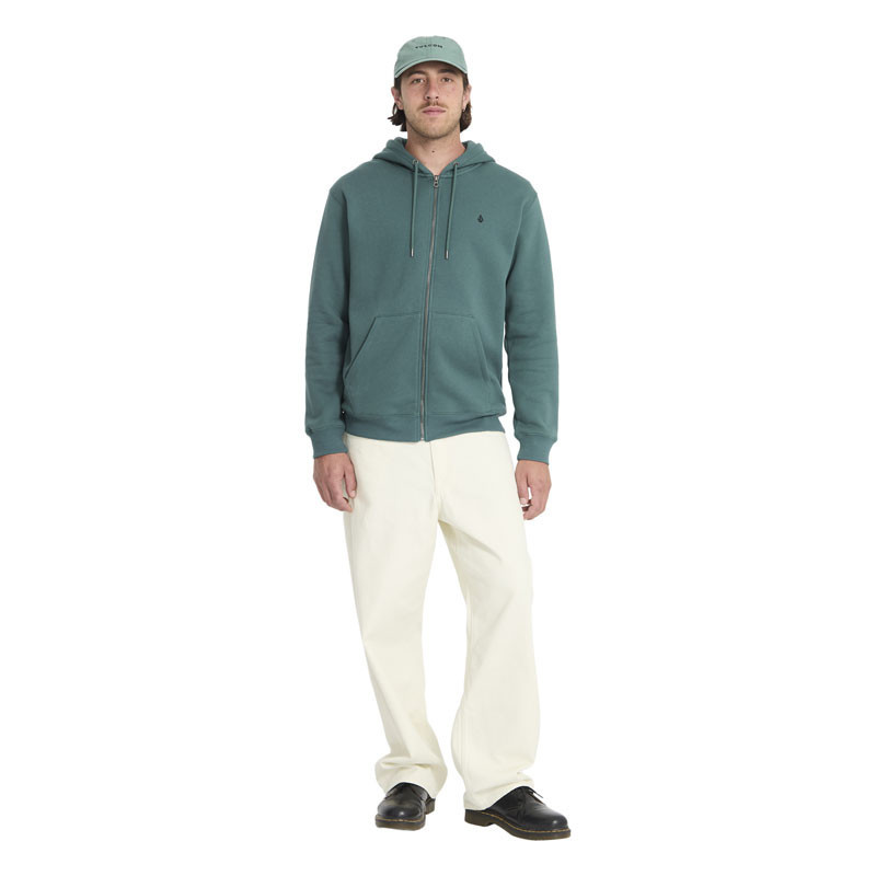 Sudadera Volcom: Single Stone Zip (Rifle Green)