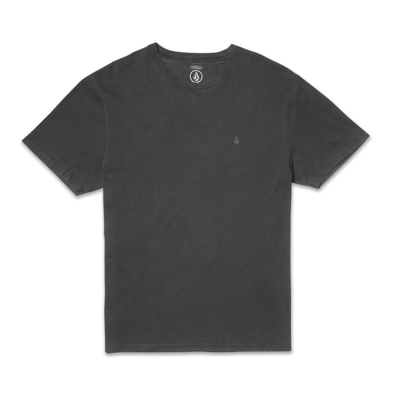 Camiseta Volcom: Solid Stone Emb Sst (Black)