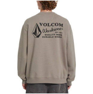 Sudadera Volcom: Workwear Crew (Brindle)