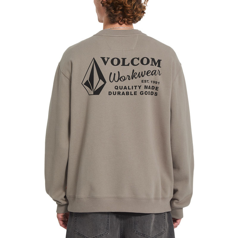 Sudadera Volcom: Workwear Crew (Brindle)