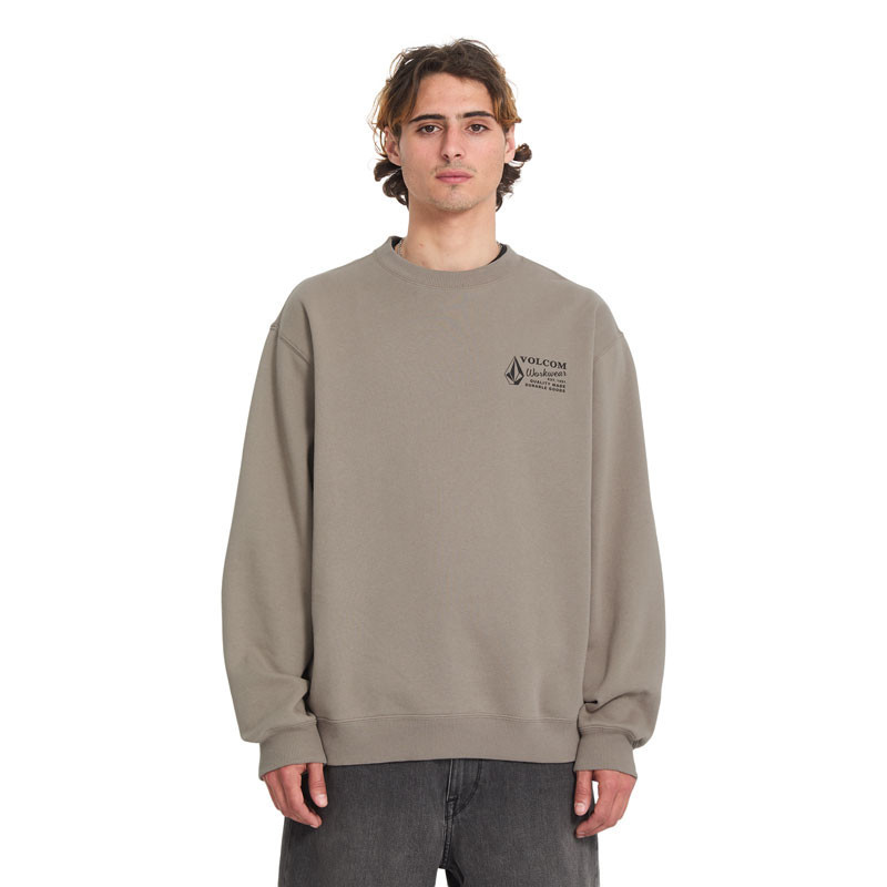 Sudadera Volcom: Workwear Crew (Brindle)