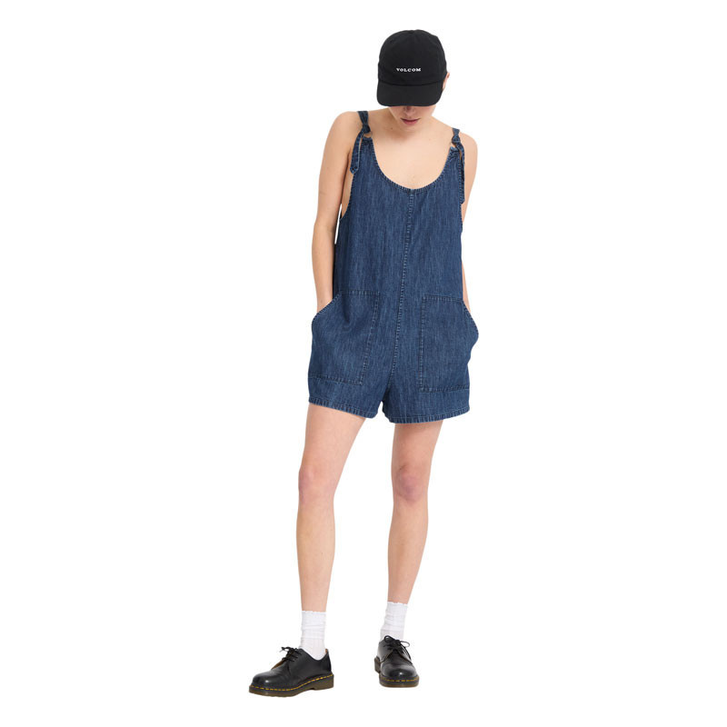 Bermuda Volcom: Lived In Short Rompr (Deja Blue)