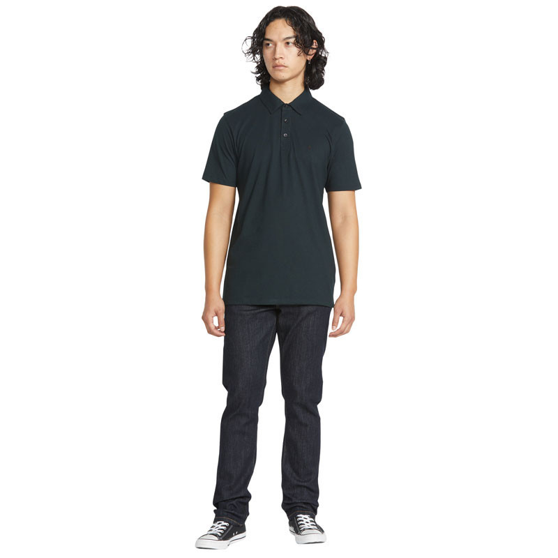 Polo Volcom: Wowzer Polo SS (Black)