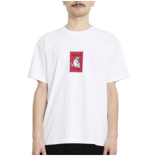 Camiseta Volcom: Rockout Sst (White)