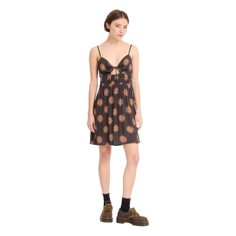 Vestido Volcom: Midnite Ramble Dress (Vintage Black)