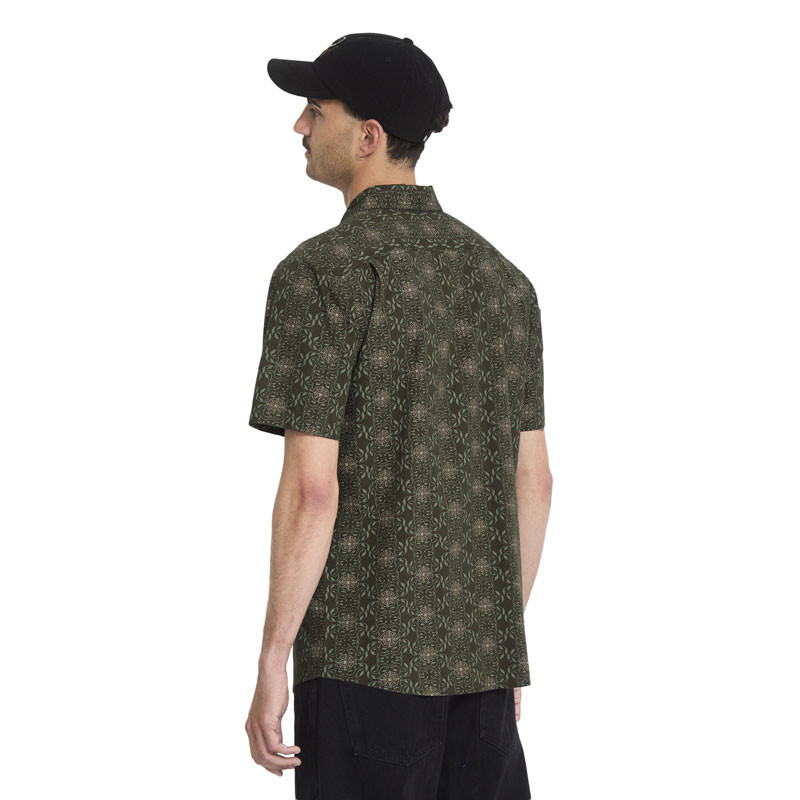 Camisa Volcom: Scaler Stone Woven SS (Squadron Green)