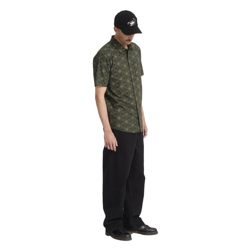 Camisa Volcom: Scaler Stone Woven SS (Squadron Green)