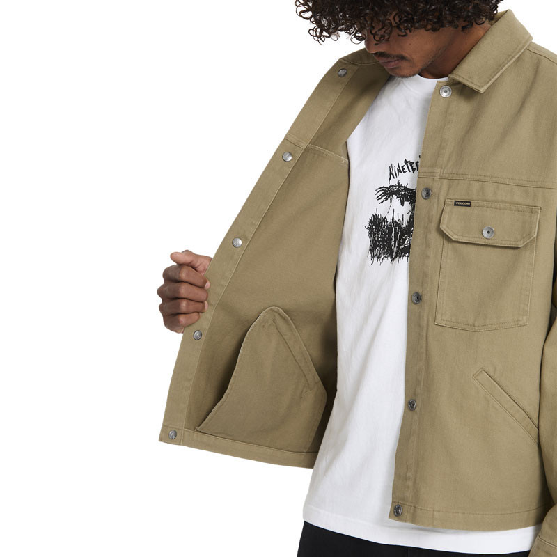 Chaqueta Volcom: Lostcontrol Jacket (Dark Khaki)