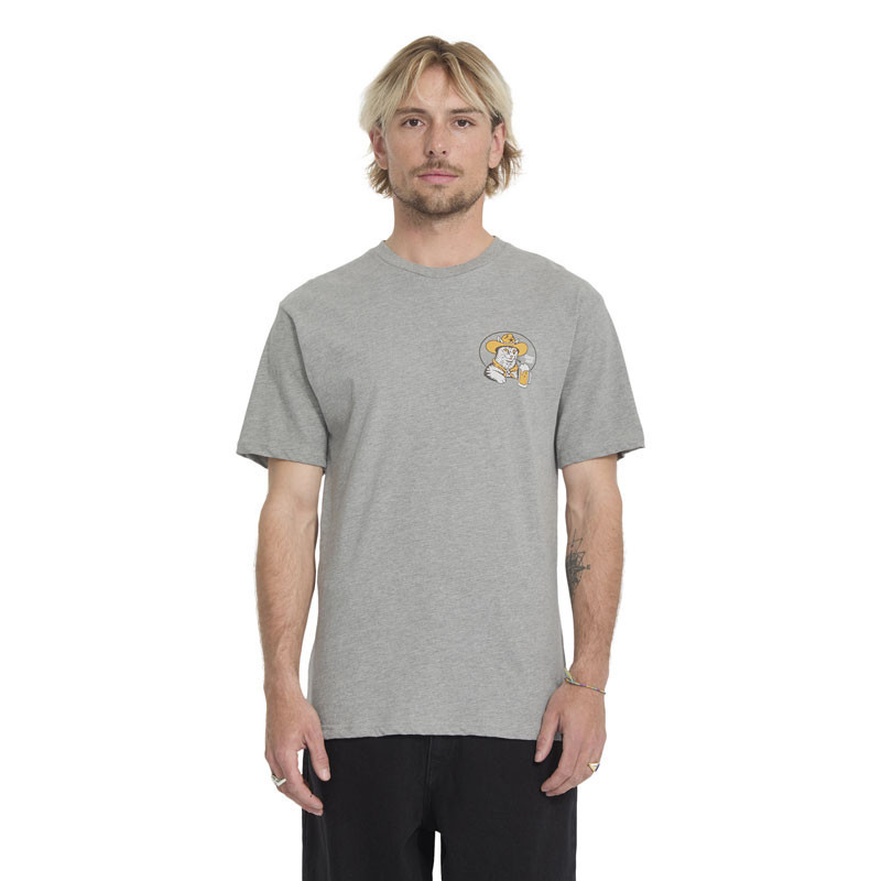 Camiseta Volcom: Meowdy Hth Sst (Heather Grey)