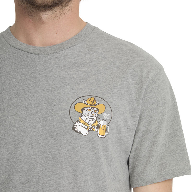 Camiseta Volcom: Meowdy Hth Sst (Heather Grey)
