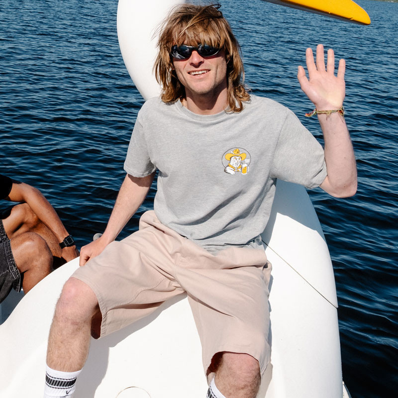 Camiseta Volcom: Meowdy Hth Sst (Heather Grey)