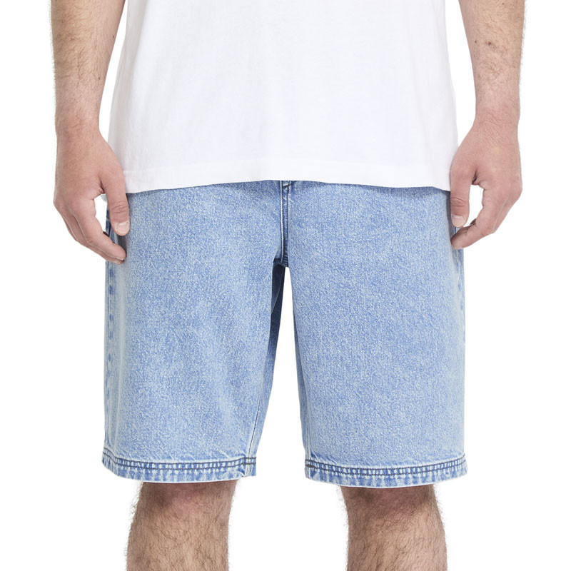 Bermuda Volcom: Freazy Denim Ew Short 22 (Pale Aqua)