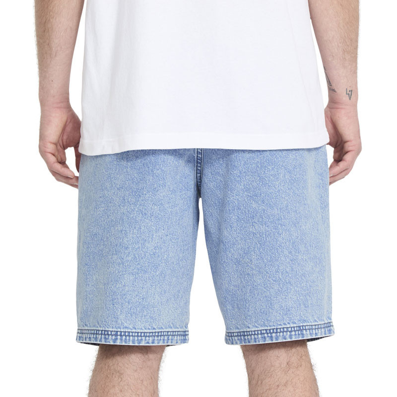 Bermuda Volcom: Freazy Denim Ew Short 22 (Pale Aqua)